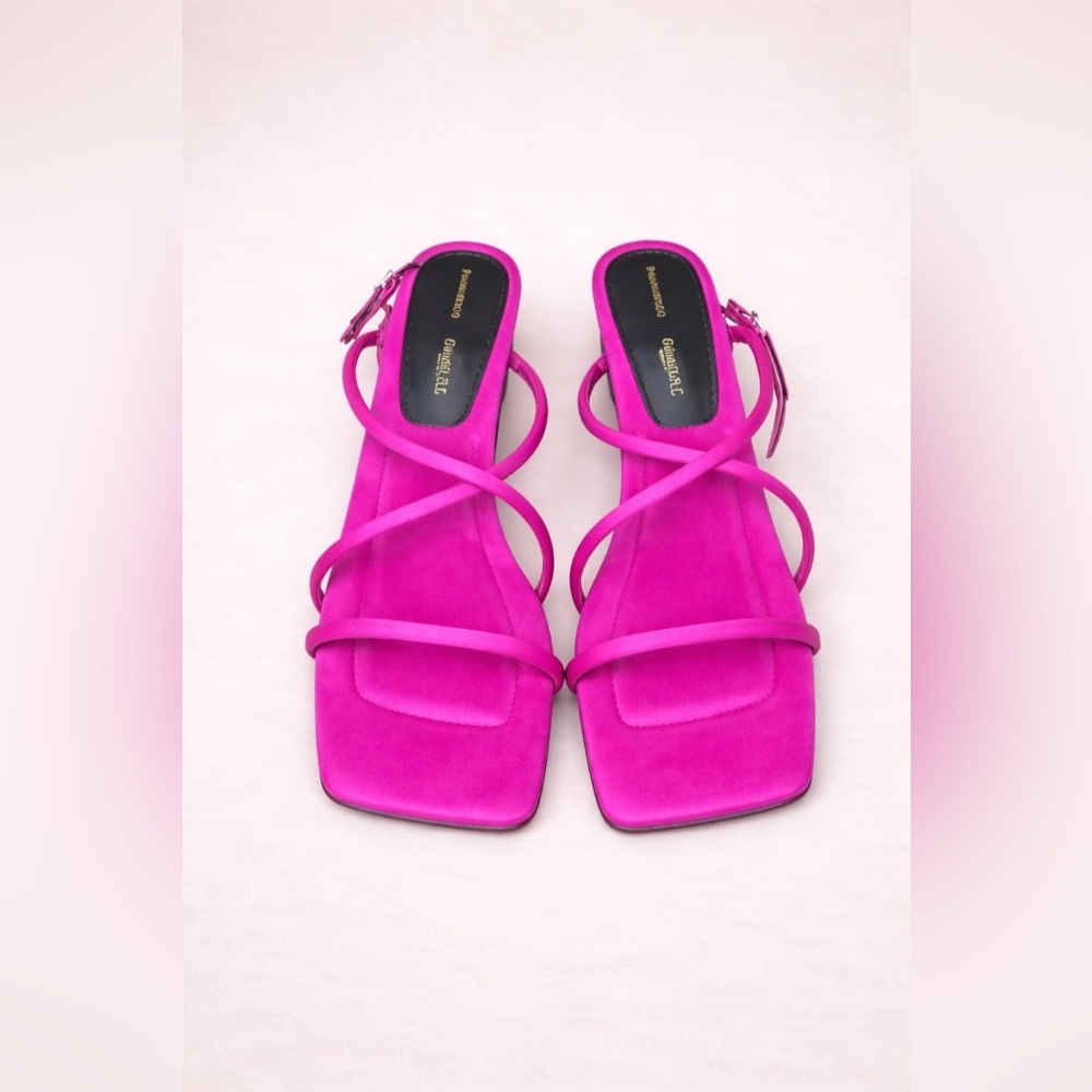 Proenza Schouler Bold Pink Heels